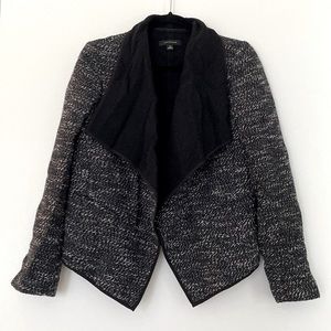 Ann Taylor Open Drape Knit Cardigan / Blazer Jacket - Size XS